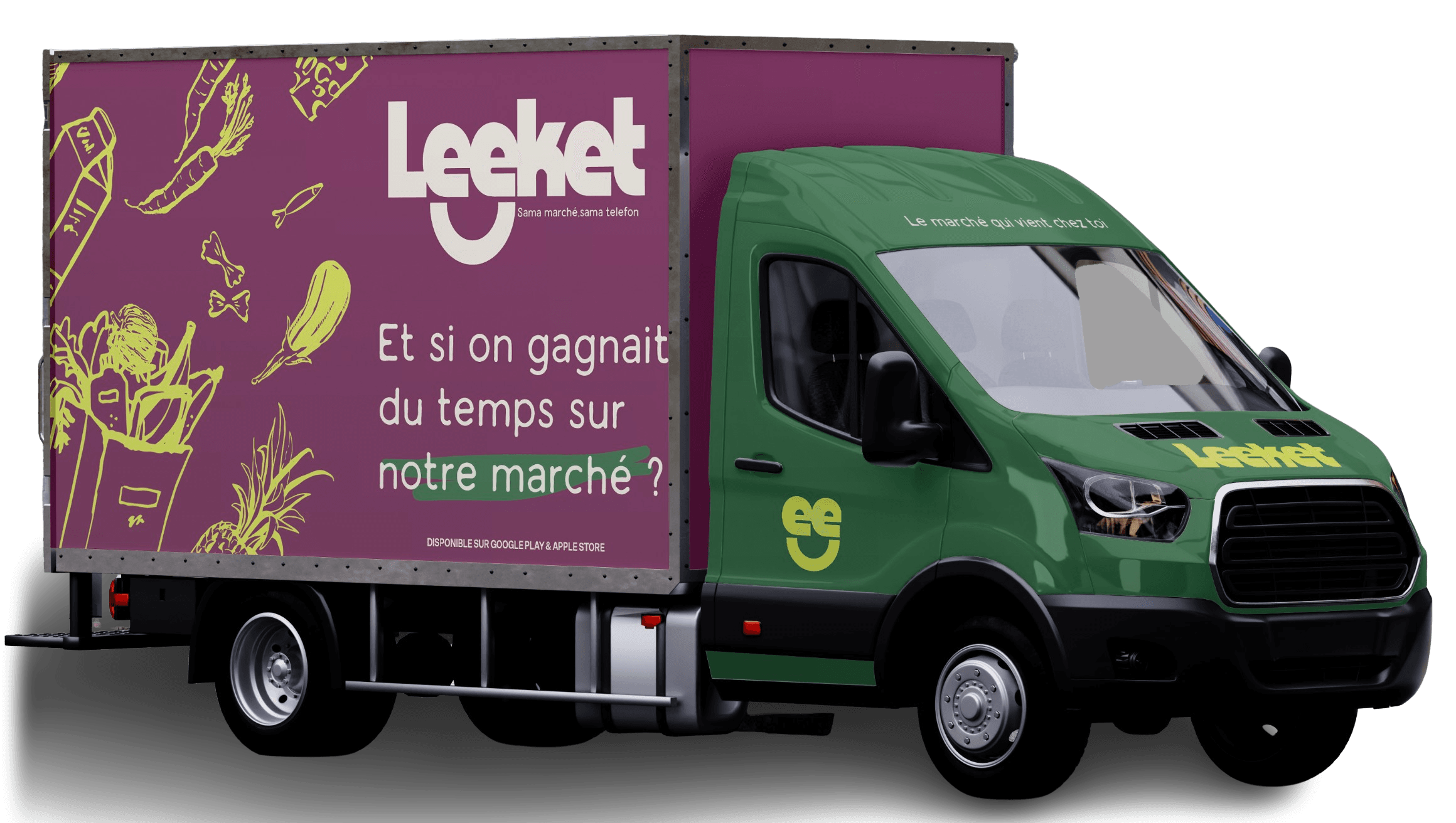 Camion de livraison Leeket